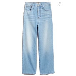 Madewell Slim Wide Leg Crop 30